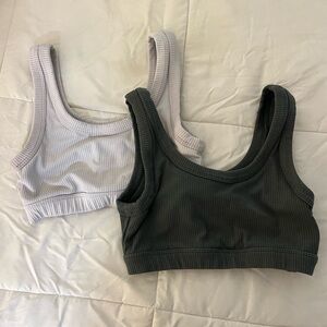 alo wellness sports bras size medium